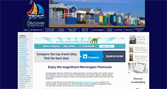 Desktop Screenshot of discovermorningtonpeninsula.com.au